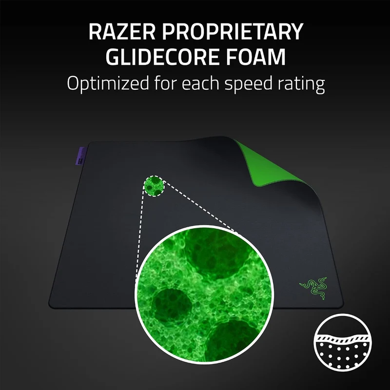 Razer Gigantus V2 Pro Soft Esports Gaming Mouse Mat (Black) (Balance) (L, XXL, 3XL)