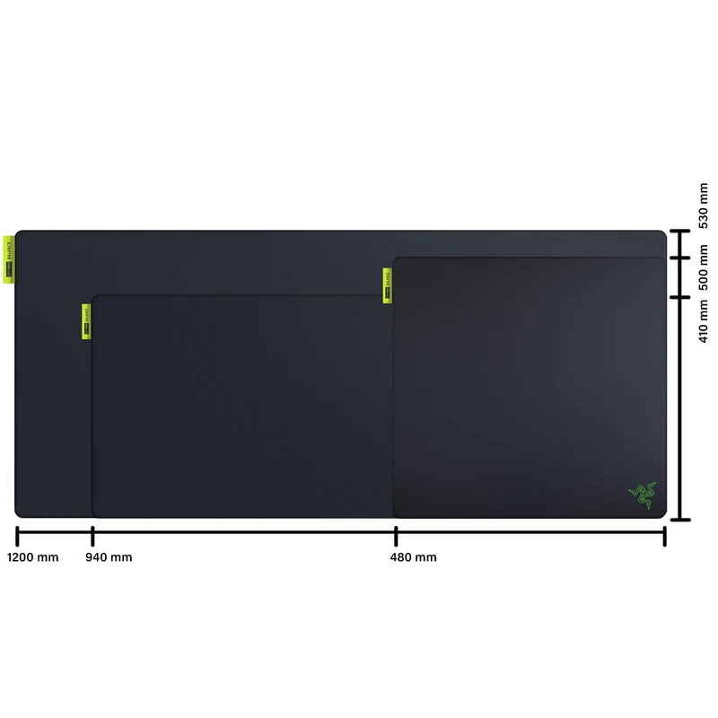 Razer Gigantus V2 Pro Soft Esports Gaming Mouse Mat (Black) (Balance) (L, XXL, 3XL)
