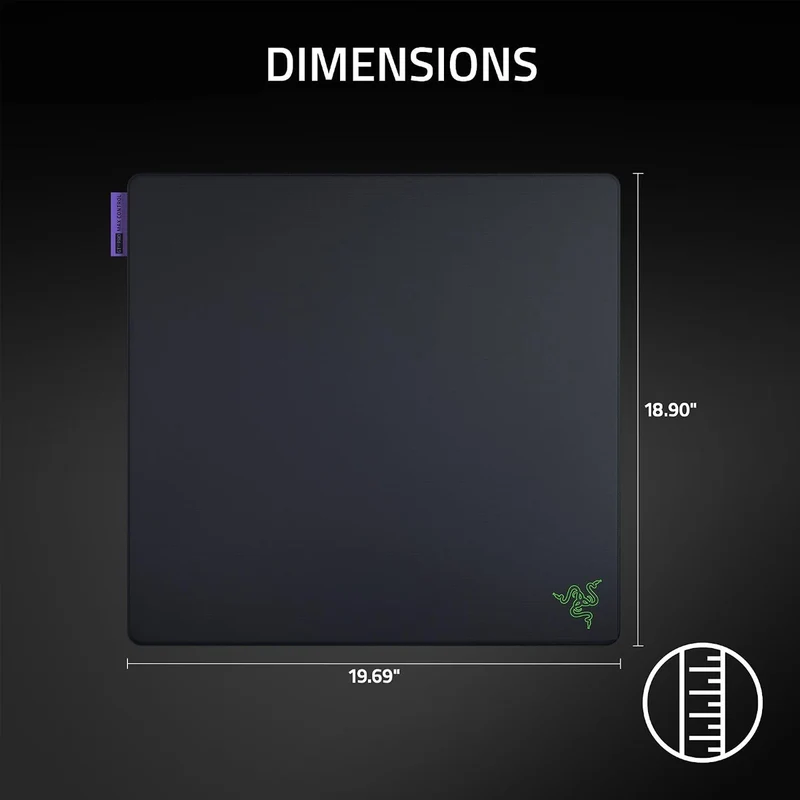 Razer Gigantus V2 Pro Soft Esports Gaming Mouse Mat (Black) (Balance) (L, XXL, 3XL)