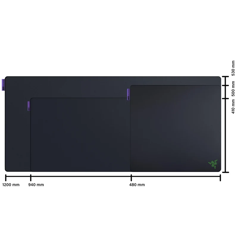 Razer Gigantus V2 Pro Soft Esports Gaming Mouse Mat (Black) (Max Control) (L, XXL, 3XL)
