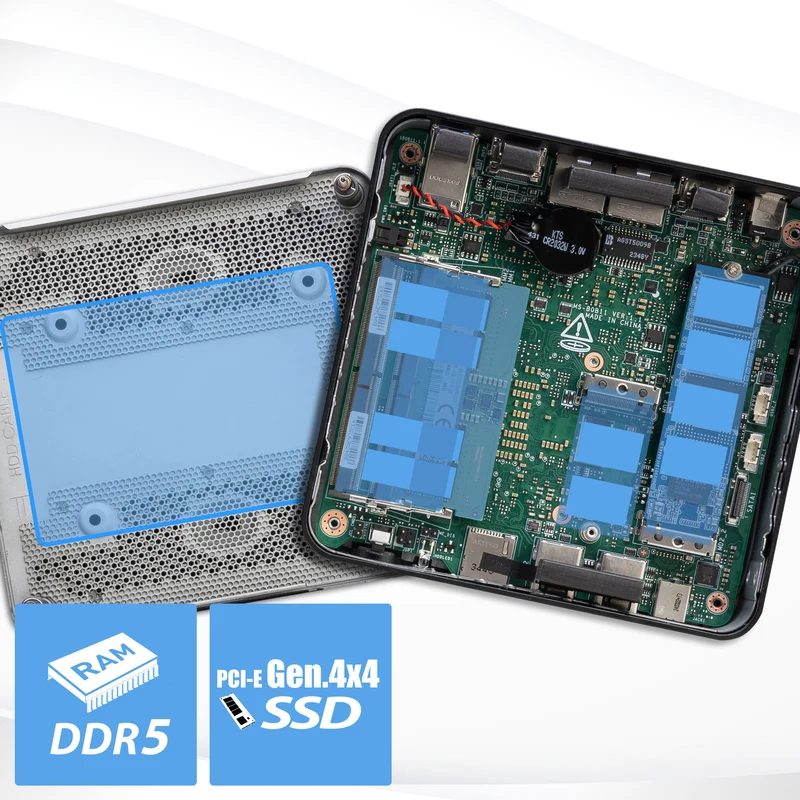 MSI Mini PC Cubi NUC 1MG-022XDE