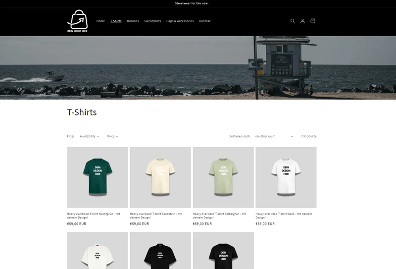 Der Streetwear Shop - Projekt #199