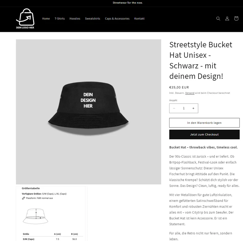 Der Streetwear Shop - Projekt #199