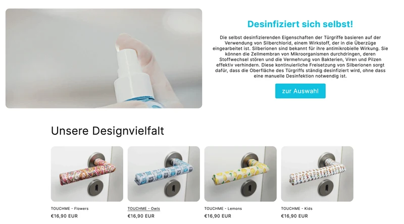 Der sterile Türgriff Shop - Projekt #174