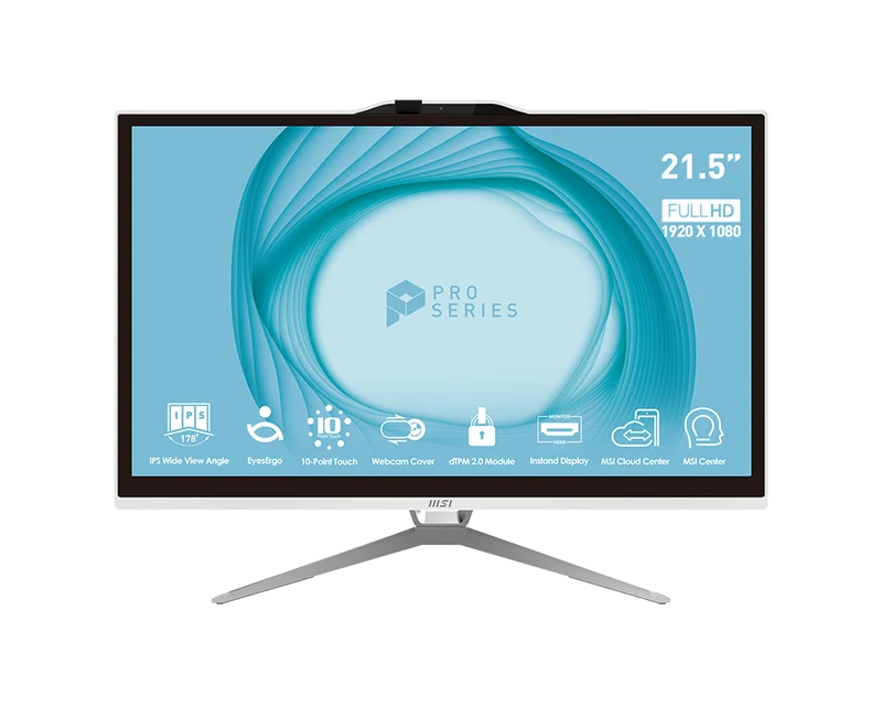MSI All-in-One Desktop PC PRO AP222T 13M-091XEU