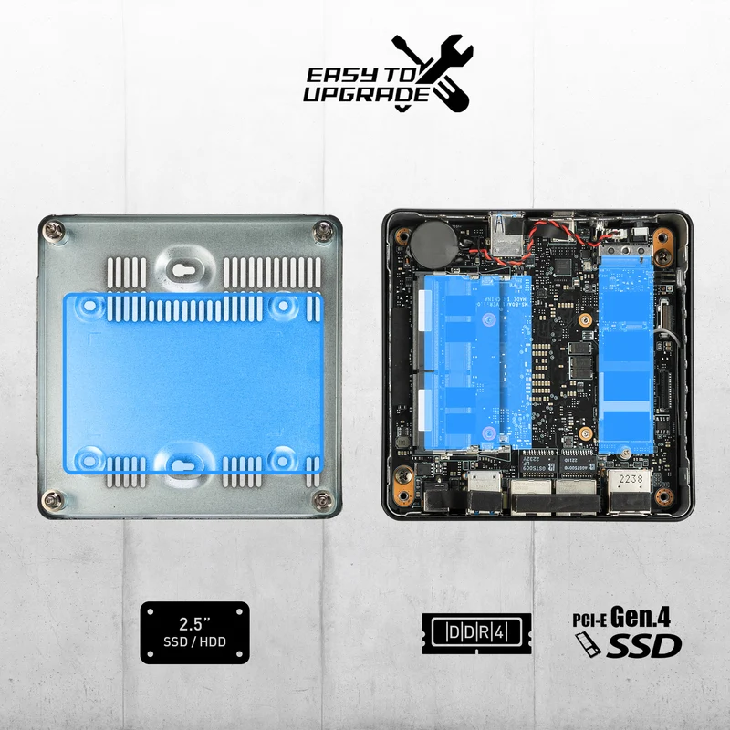MSI Mini Barebone PC Cubi 5 12M-020BDE