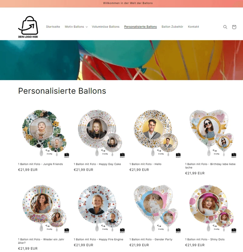 Der Ballon Shop - Projekt #167