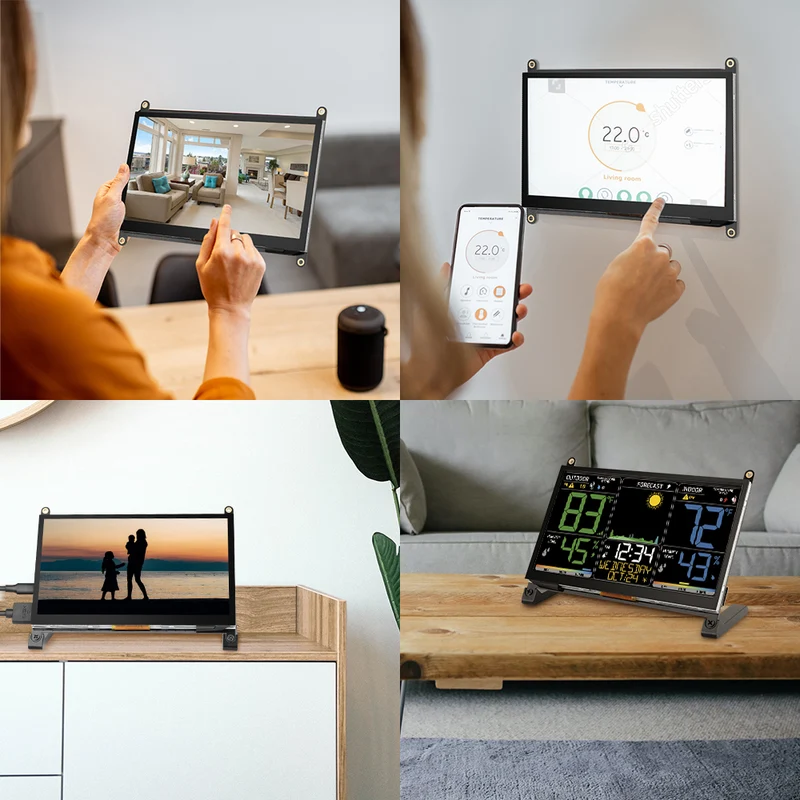 UPi B2 – Raspberry Pi 7-Zoll-Touchscreen-HDMI-Monitor | UPERFECT UPi