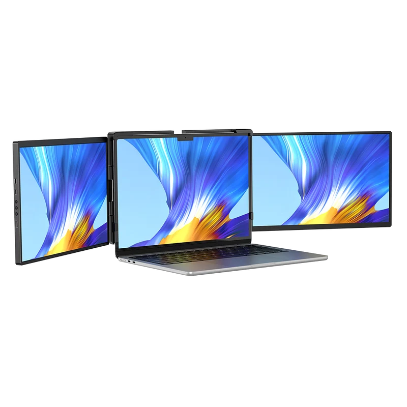 UStation Z 14 - Tri-Screen Laptop Monitor Extender Dreifach-Display Tragbare Workstation