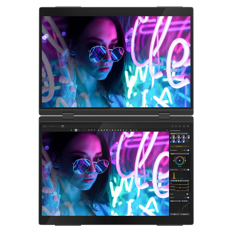 Delta Pro Touch - 16 Zoll 2,5K Dual-Monitor mit Touch Pen