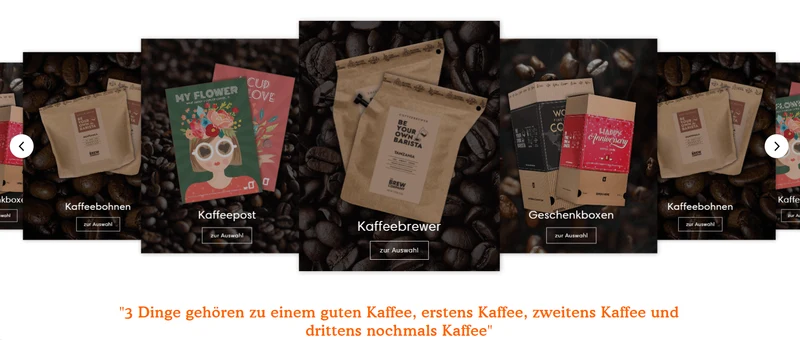Der Kaffee Barista Shop - Projekt #216