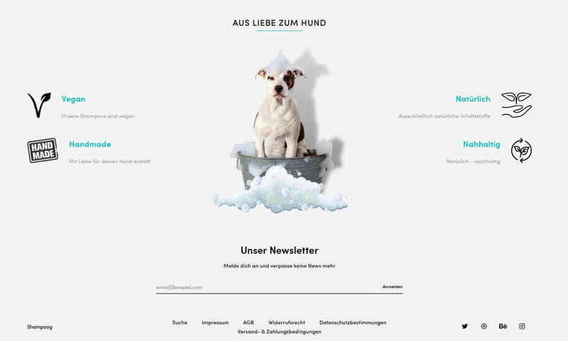 Der Hundeshampoo Shop - Projekt #172