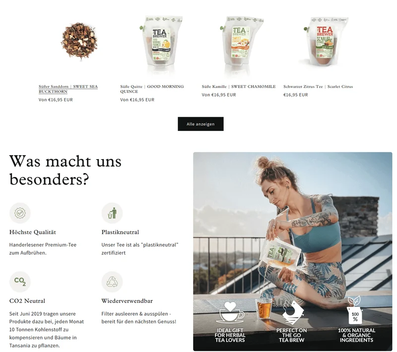 Der Tee Barista Shop - Projekt #213