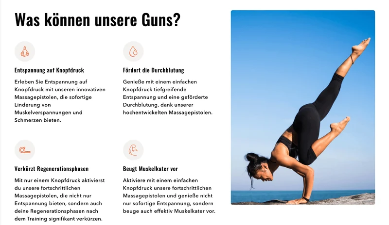 Der Massage Gun Shop - Projekt #164
