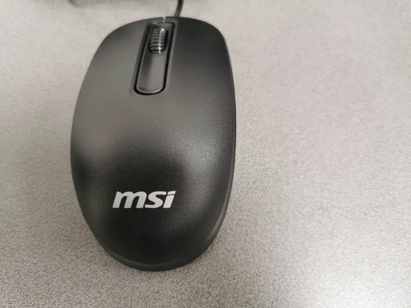 MSI Tastatur- und Maus-Set Combo USB, Schwarz