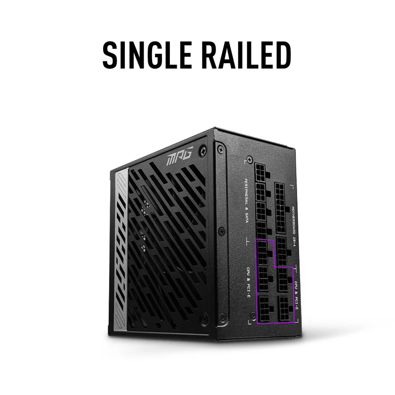 MSI CB Desktop PC Netzteil ATX 1000Watt 80 Plus Gold MPG A1000G PCIE5