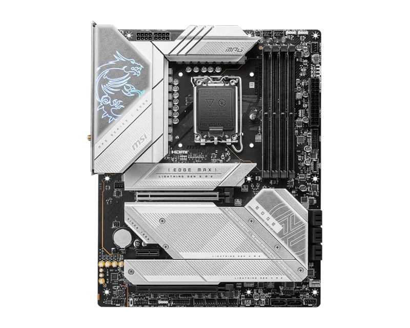MSI MPG Z790 EDGE TI MAX WIFI – LGA 1700 ATX Gaming-Mainboard mit DDR5, Wi-Fi 7 & PCIe 5.0