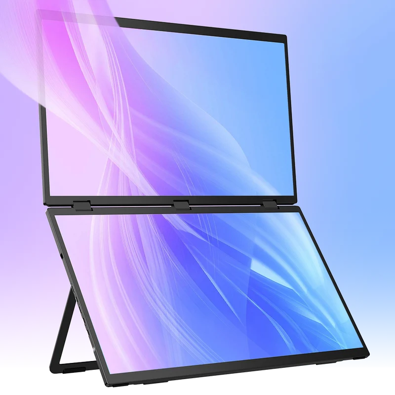 Delta Max Touch - Stacked Monitor Laptop Dual Screen Folding 18 Zoll