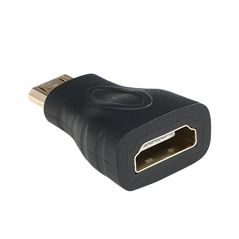 UCable - Mini HDMI Male to HDMI Female Adapter 4K Connector Compatible for Laptops, Monitors