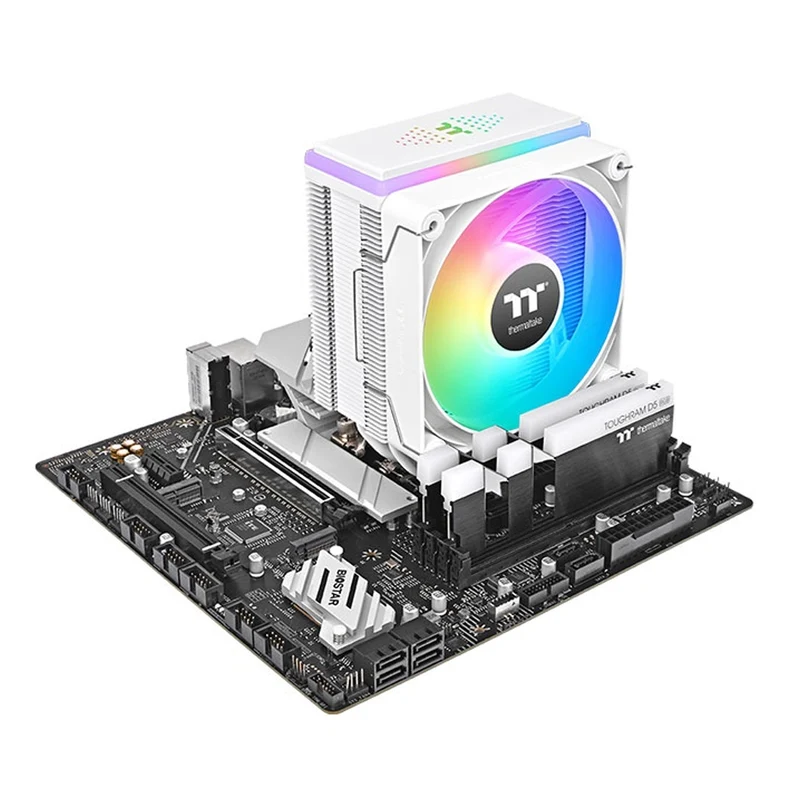 Thermaltake Astria 400 ARGB 230W 6-Pipe CPU Air Cooler (White) (CL-P138-CA12SW-A)