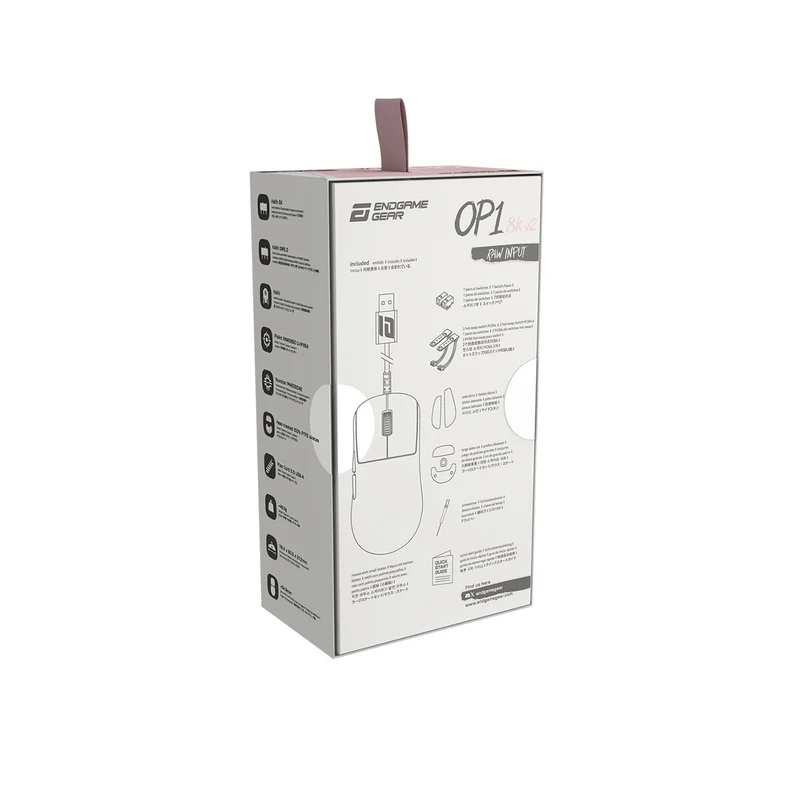 Endgame Gear OP1 8K V2 Wired Gaming Mouse (Raw Input Special Edition) (PGW-EG-MOU-086)
