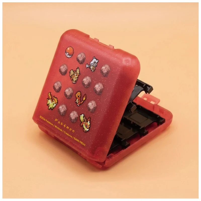 Hori Game Card Case 24 for Nintendo Switch 2 (Pokemon Pixel Green, Pokemon Pixel Red) (NSX-187A, NSX-188A)