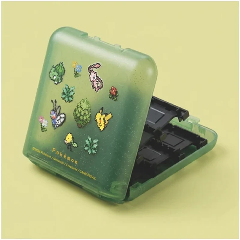 Hori Game Card Case 24 for Nintendo Switch 2 (Pokemon Pixel Green, Pokemon Pixel Red) (NSX-187A, NSX-188A)