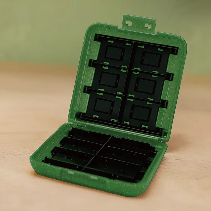 Hori Game Card Case 24 for Nintendo Switch 2 (Pokemon Pixel Green, Pokemon Pixel Red) (NSX-187A, NSX-188A)