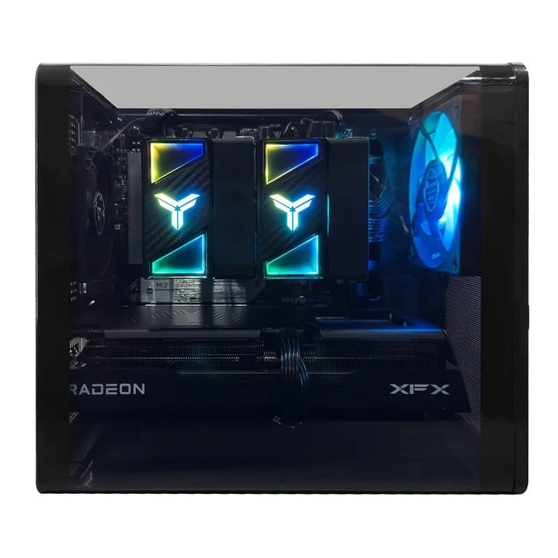 Sophos S V12 Black Desktop Gaming PC | AMD Ryzen 7 7800X3D | 32GB (2x16GB) RAM | 1TB SSD| RX 9060 XT | Steam OS