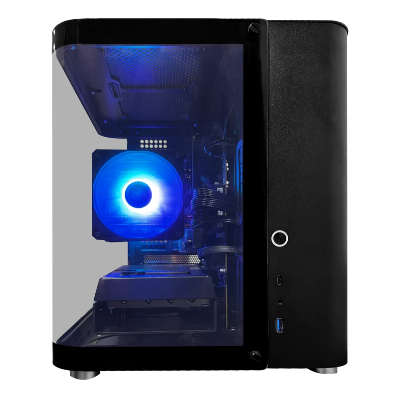 Aurora S TK-1 Black Desktop Gaming PC | AMD Ryzen 7 8700F | 16GB (2x8GB) RAM | 1TB SSD | RX 9060 XT | Steam OS