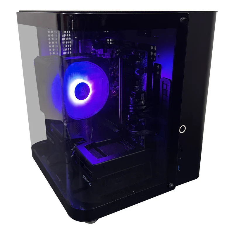 Aurora S TK-1 Black Desktop Gaming PC | AMD Ryzen 7 8700F | 16GB (2x8GB) RAM | 1TB SSD | RX 9060 XT | Steam OS