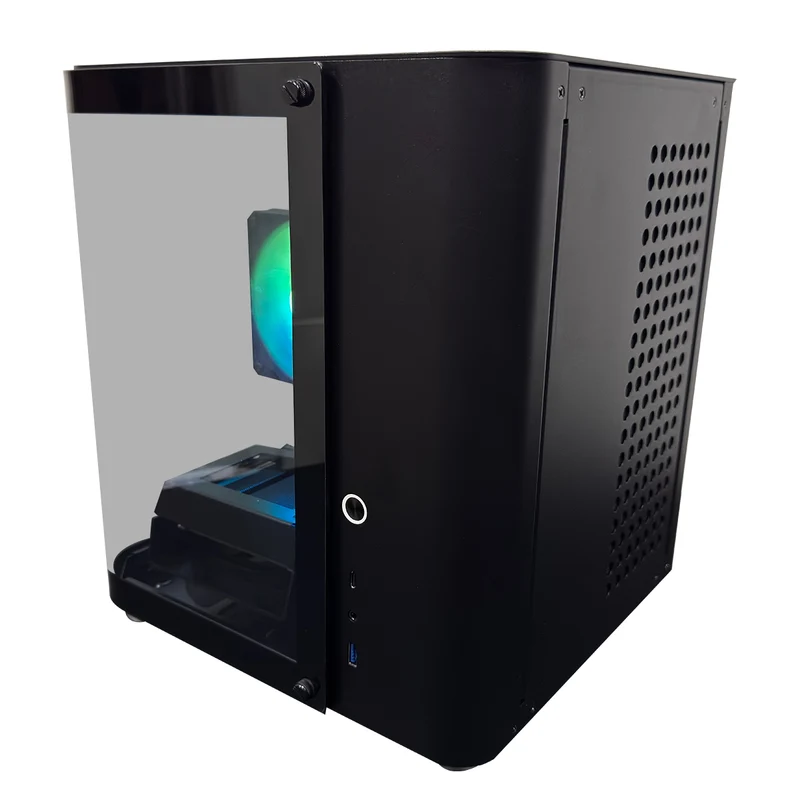 Aurora S TK-1 Black Desktop Gaming PC | AMD Ryzen 7 8700F | 16GB (2x8GB) RAM | 1TB SSD | RX 9060 XT | Steam OS