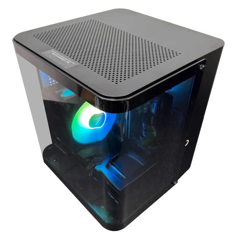 Aurora S TK-1 Black Desktop Gaming PC | AMD Ryzen 7 8700F | 16GB (2x8GB) RAM | 1TB SSD | RX 9060 XT | Steam OS