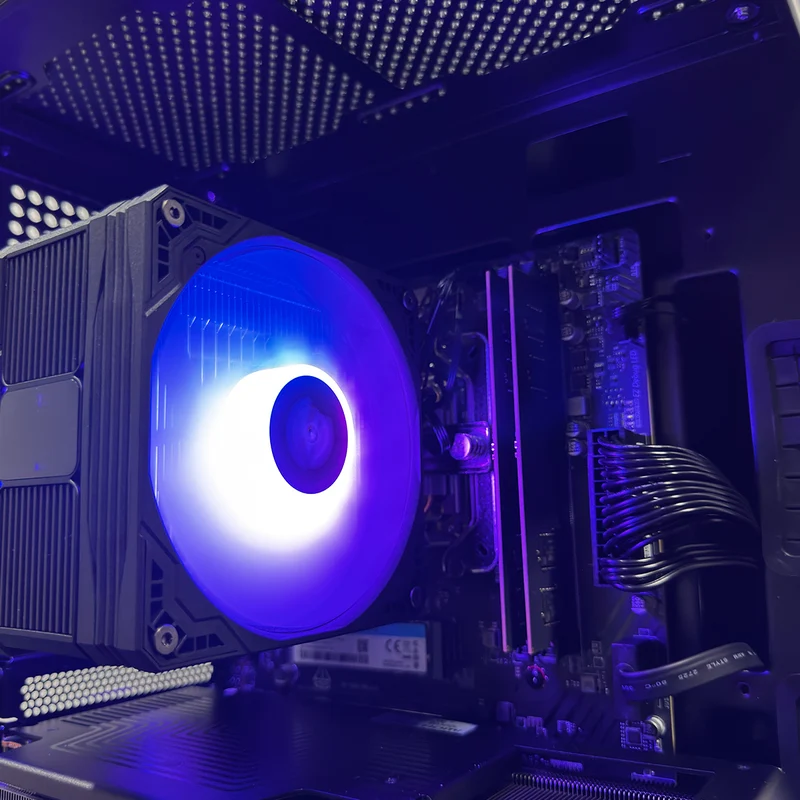 Aurora S TK-1 Black Desktop Gaming PC | AMD Ryzen 7 8700F | 16GB (2x8GB) RAM | 1TB SSD | RX 9060 XT | Steam OS