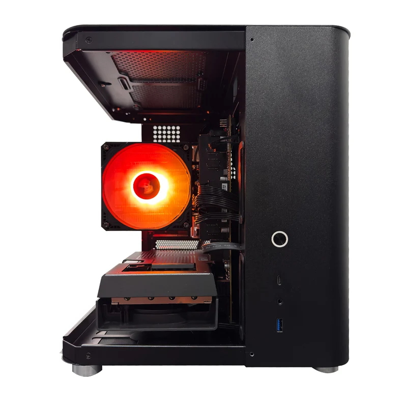 Aurora S TK-1 Black Desktop Gaming PC | AMD Ryzen 7 8700F | 16GB (2x8GB) RAM | 1TB SSD | RX 9060 XT | Steam OS