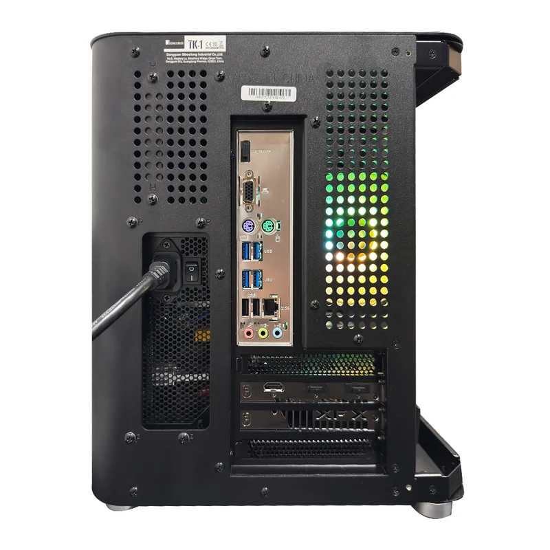 Aurora S TK-1 Black Desktop Gaming PC | AMD Ryzen 7 8700F | 16GB (2x8GB) RAM | 1TB SSD | RX 9060 XT | Steam OS