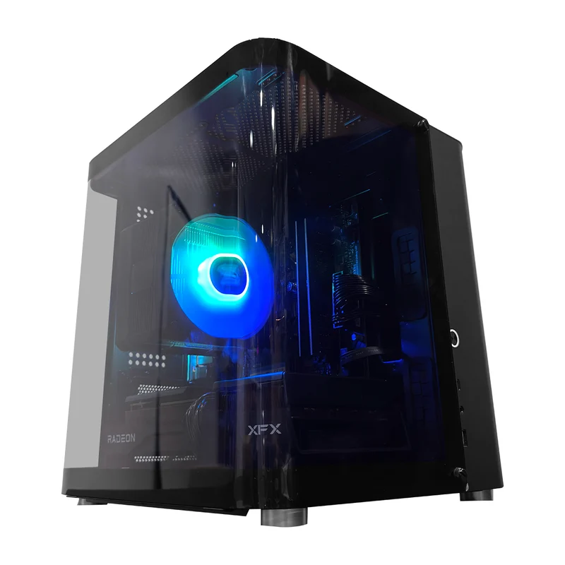 Aurora S TK-1 Black Desktop Gaming PC | AMD Ryzen 7 8700F | 16GB (2x8GB) RAM | 1TB SSD | RX 9060 XT | Steam OS