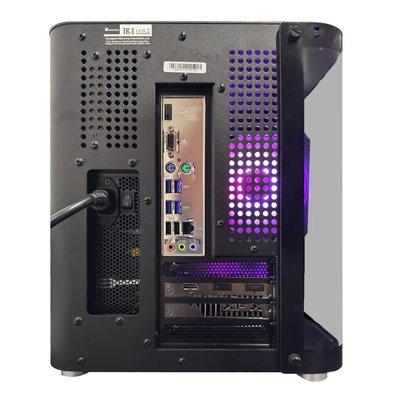 Aurora S TK-1 Black Desktop Gaming PC | AMD Ryzen 7 8700F | 16GB (2x8GB) RAM | 1TB SSD | RX 9060 XT | Steam OS
