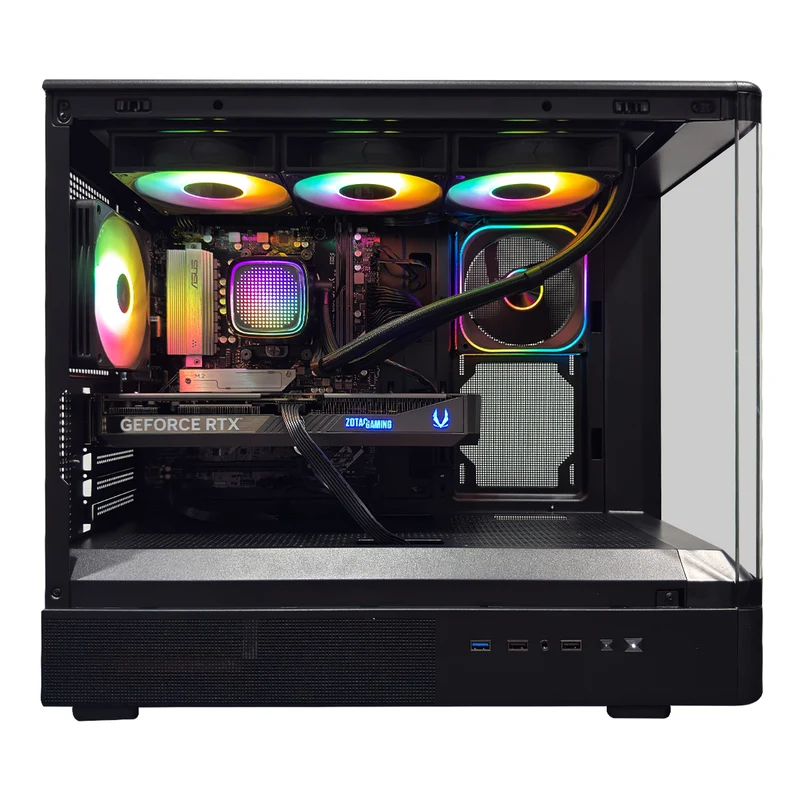 Sophos Astra Black Desktop Gaming PC | AMD Ryzen 7 7700 | 32GB (2x16GB) RAM | 1TB SSD | RTX 5070 | Windows 11 Pro