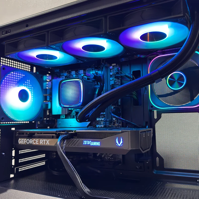 Sophos Astra Black Desktop Gaming PC | AMD Ryzen 7 7700 | 32GB (2x16GB) RAM | 1TB SSD | RTX 5070 | Windows 11 Pro