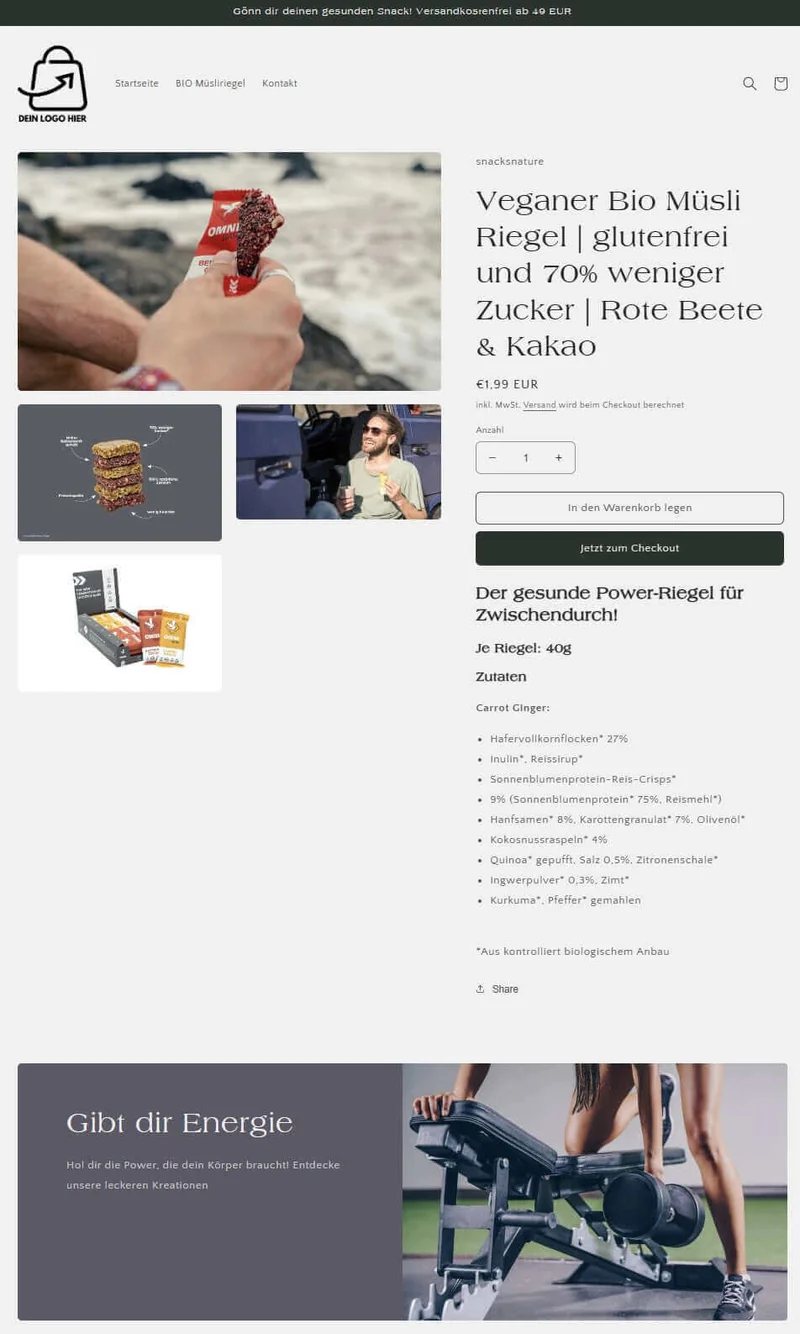 Der ehrliche Snack Shop - Projekt #160