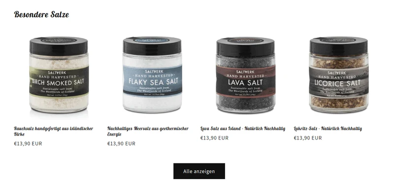 Der Salz Shop - Projekt #165