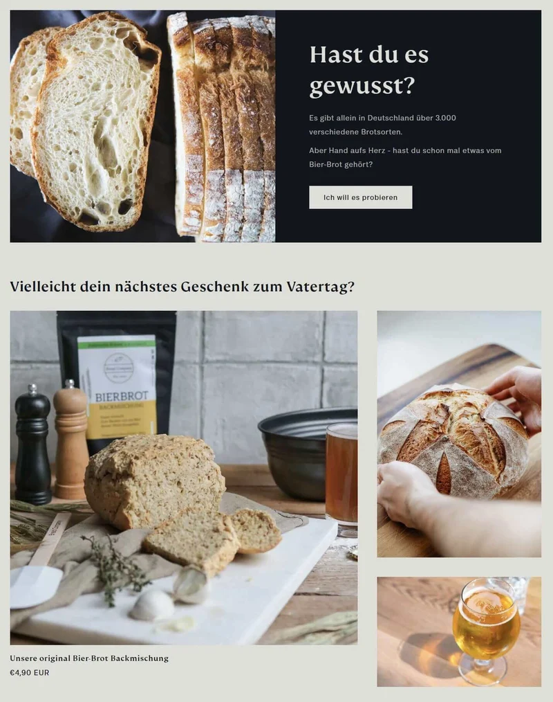 Bierbrot Shop - Projekt #159