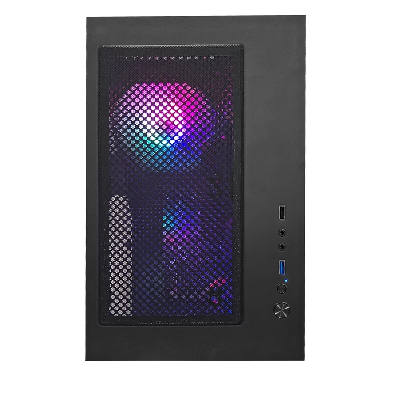 Alpha Eris Black Desktop Gaming PC | AMD Ryzen 5 5500 | 16GB (2x8GB) RAM | 512GB SSD | RTX 3050 | Windows 11 Pro