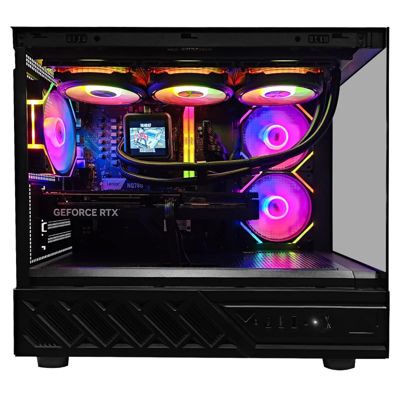 Optima DS950MV Black Desktop Gaming PC | AMD Ryzen 7 9700X | 32GB (2x16GB) RAM | 1TB SSD | RTX 5070 | Windows 11 Pro
