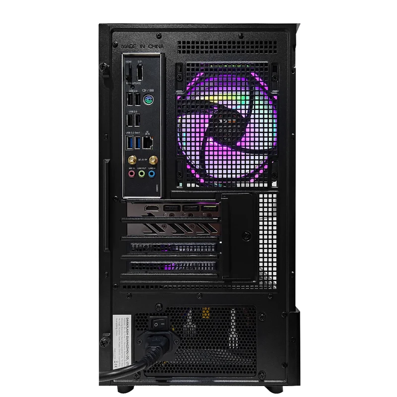 Optima DS950MV Black Desktop Gaming PC | AMD Ryzen 7 9700X | 32GB (2x16GB) RAM | 1TB SSD | RTX 5070 | Windows 11 Pro