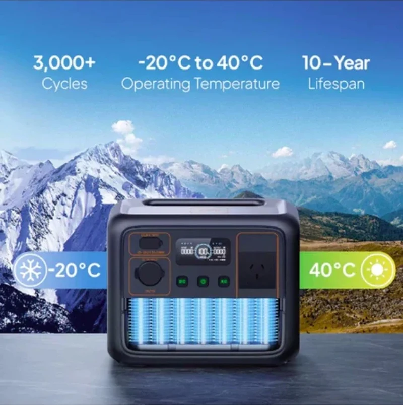 BLUETTI AC50P Portable Power Station | 504Wh LiFePO4 Battery | 700W AC Output & Turbo Charging