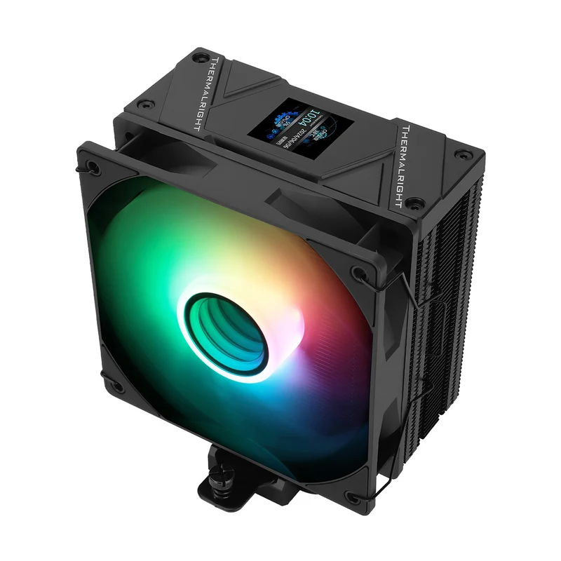 Thermalright Assassin Spirit 120 Vision Single-Tower ARGB CPU Air Cooler (Black)