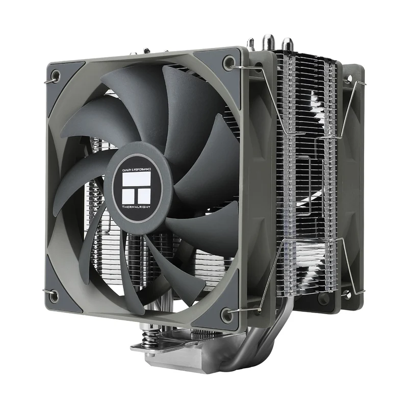 Thermalright Assassin Spirit 120 V2 Plus Single-Tower CPU Air Cooler (Black)