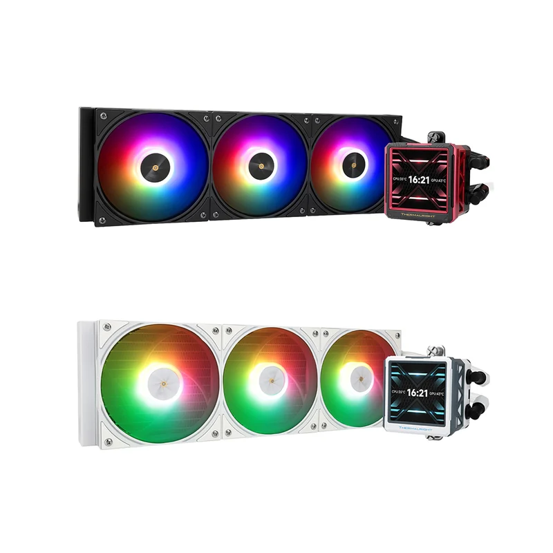 Thermalright Frozen Warframe Ultra 360 AIO ARGB CPU Liquid Cooler (Black, White)